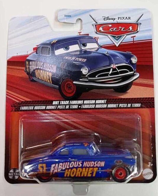 Disney Cars DXV70-JA11 DIRT TRACK FABOLOUS HUDSON HORNET DXV29 auticko