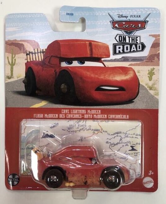 Disney Cars HKY48-JA10 CAVE LIGHTNING McQUEEN DXV29 Cars on the road autíčko pixar